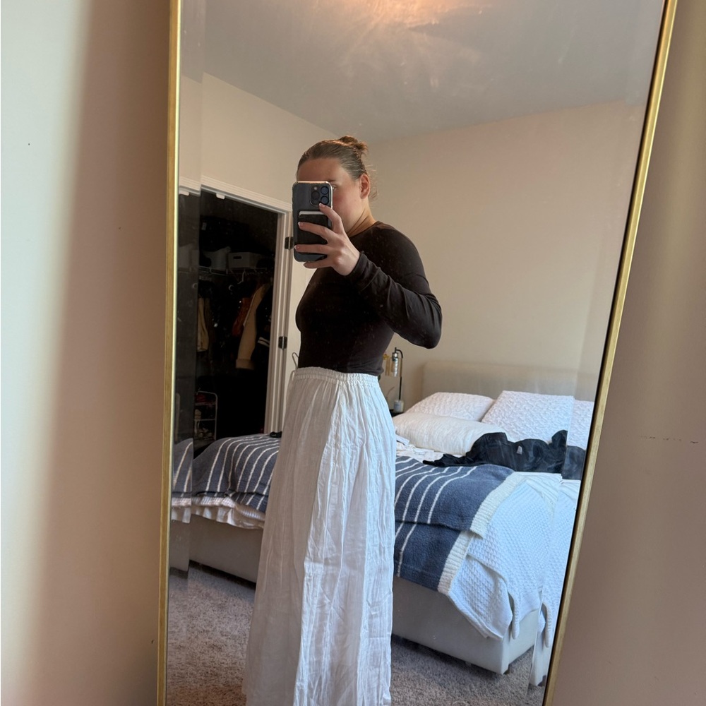 White Maxi Skirt